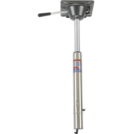 SPRINGFIELD MARINE Springfield Marine 1642005 Spring-Lock Power-Rise Adjustable Pedestal - Sit Down, 13-1/2" to 20" 1642005